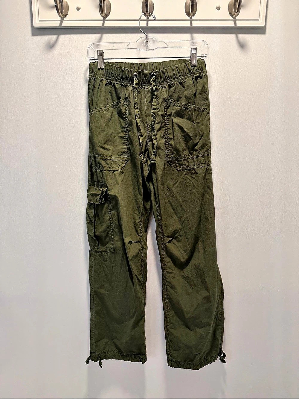 Aerie Olive Cargo Jogger Pants